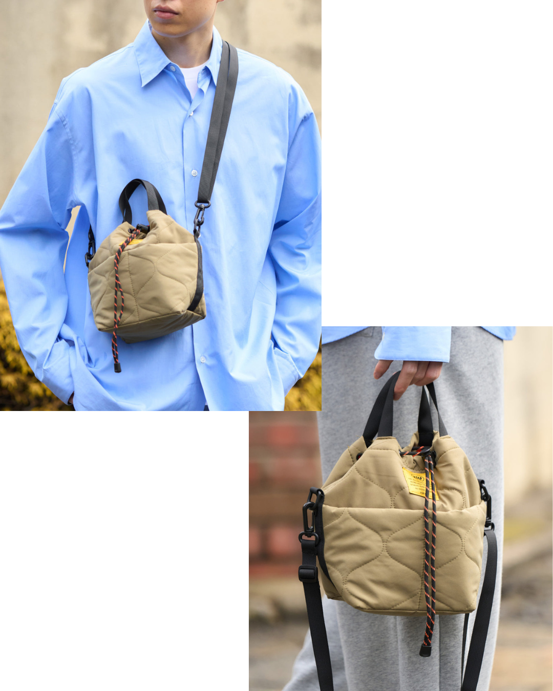 日本代購【 2026新色 日本直送 KIU 輕量 防潑水 2WAY 夾棉斜預袋 2way padded mini bag 】﻿