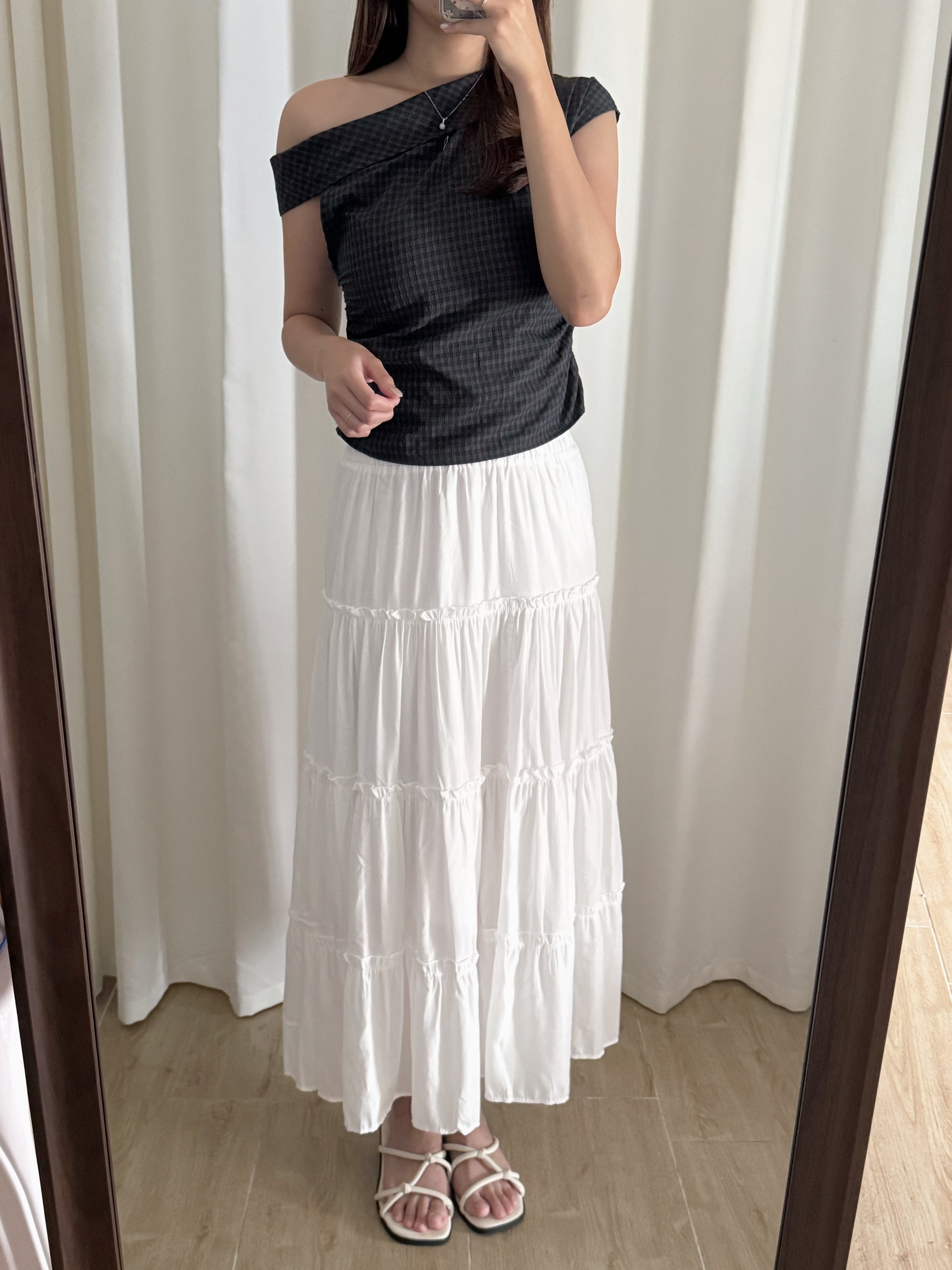 蓬蓬感蛋糕長裙(兩色入)