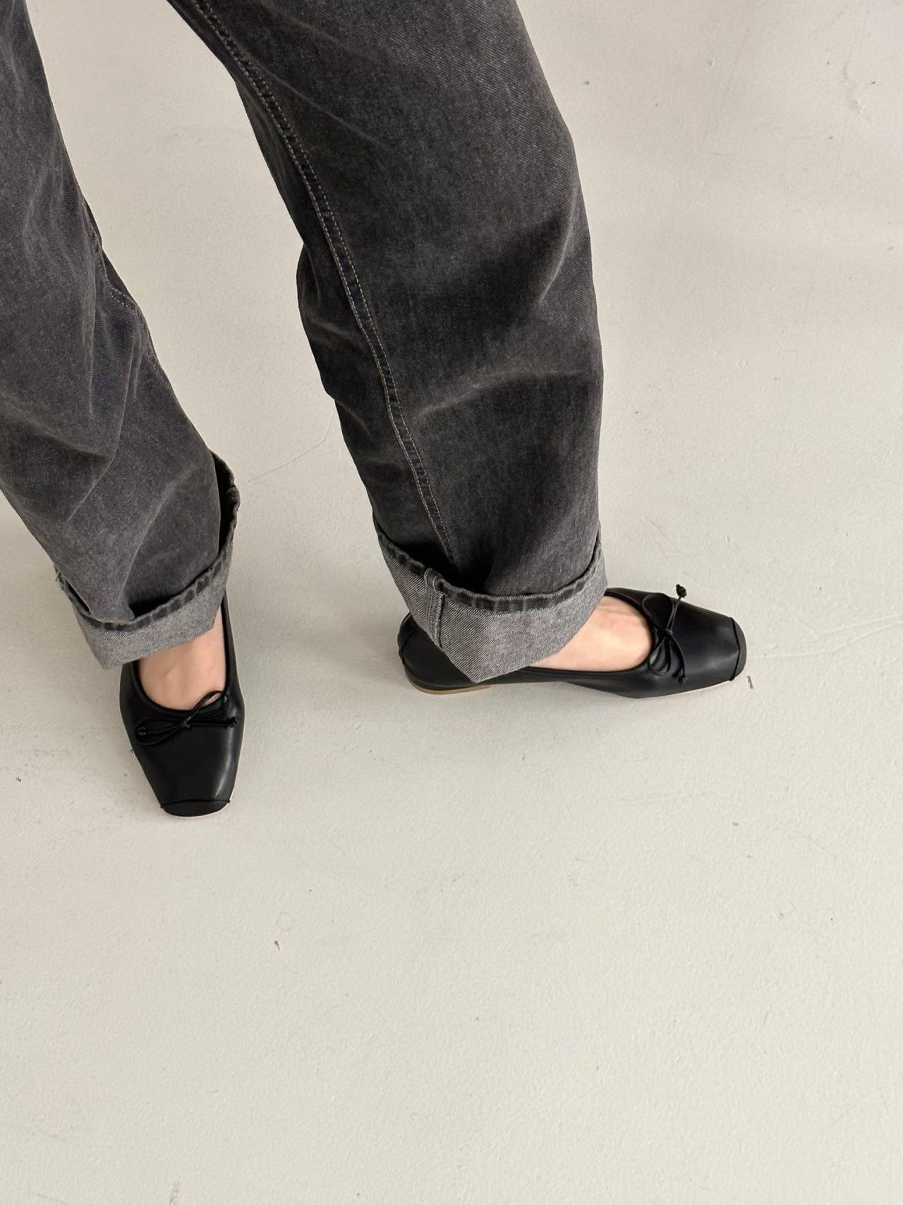 Classic ballet flat shoes