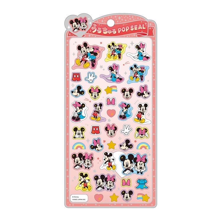 Mickey & Minnie 立體貼紙-CR132225
