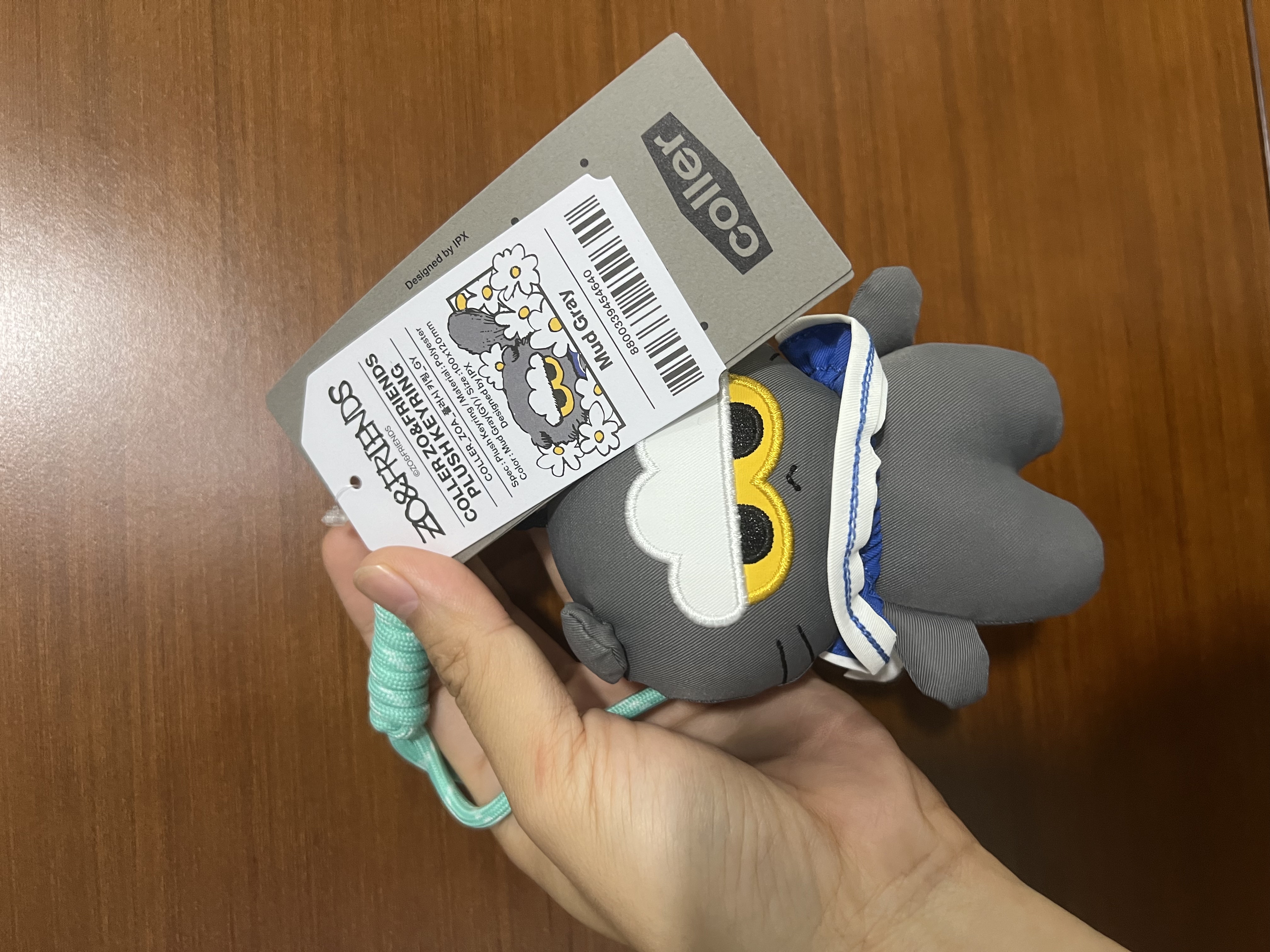 💟現貨💟🇰🇷COLLER X ZOA ZO&FRIENDS GD G-DRAGON PLUSH KEYRING 掛件
