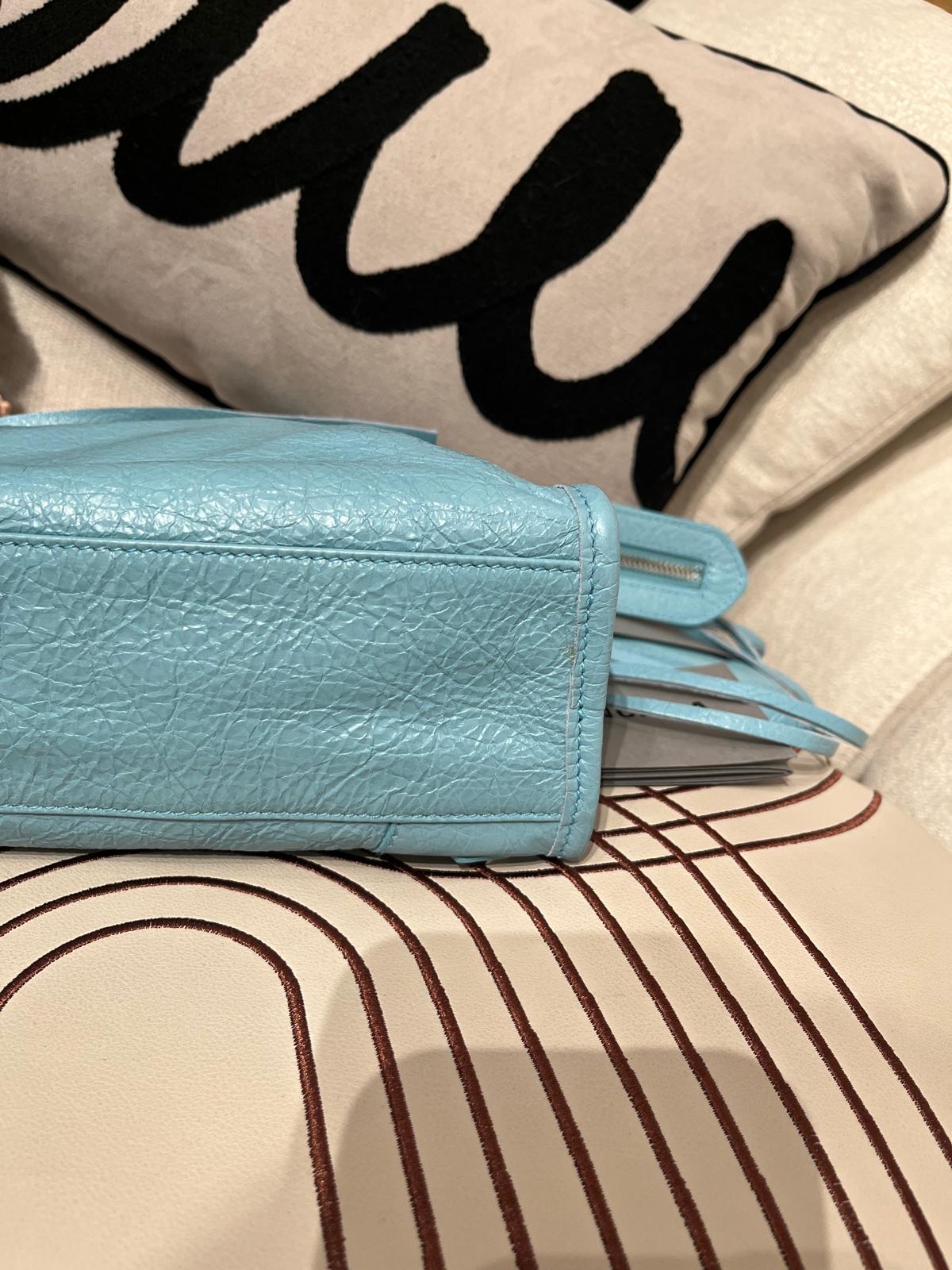 Balenciaga City Light Blue 100%Authentic, 99%New 
