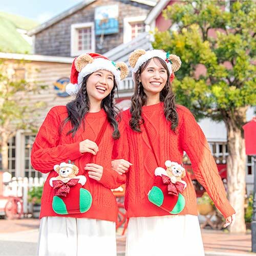 [現貨] [東京迪士尼] DANCING SNOW FLAKES ｜ DUFFY ｜ SHELLIEMAY ｜ GELATONI ｜ STELLALOU ｜ COOKIEANN ｜ OLUMEL ｜ LINABELL |  聖誕帽 {TF2412018}