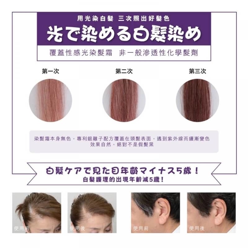 日本直送日本製造 少量現貨on the way中 日本 AURA LUMINA Magic SII｜第二代銀離子感光白髮補色護髮霜75g