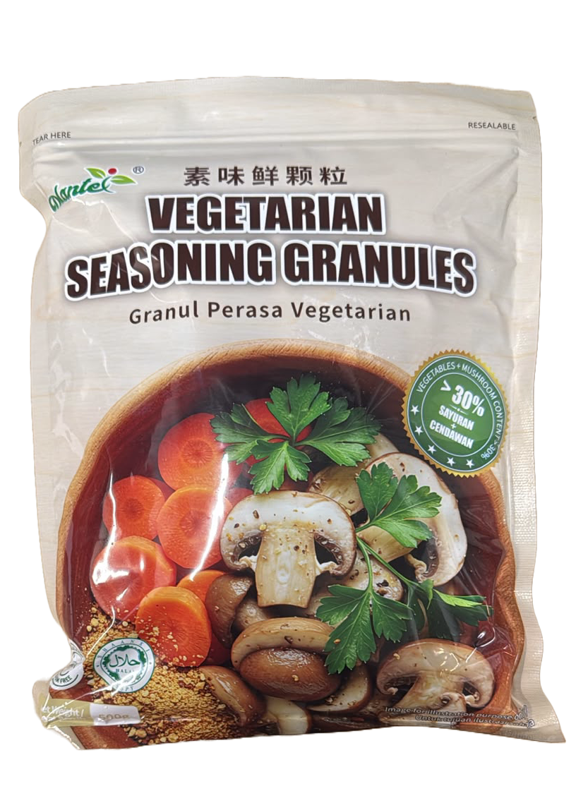 沛然素-素味鲜顆粒(純素) 500g/ Plantex Vegetarian Seasoning Granules (Vegan) 500g