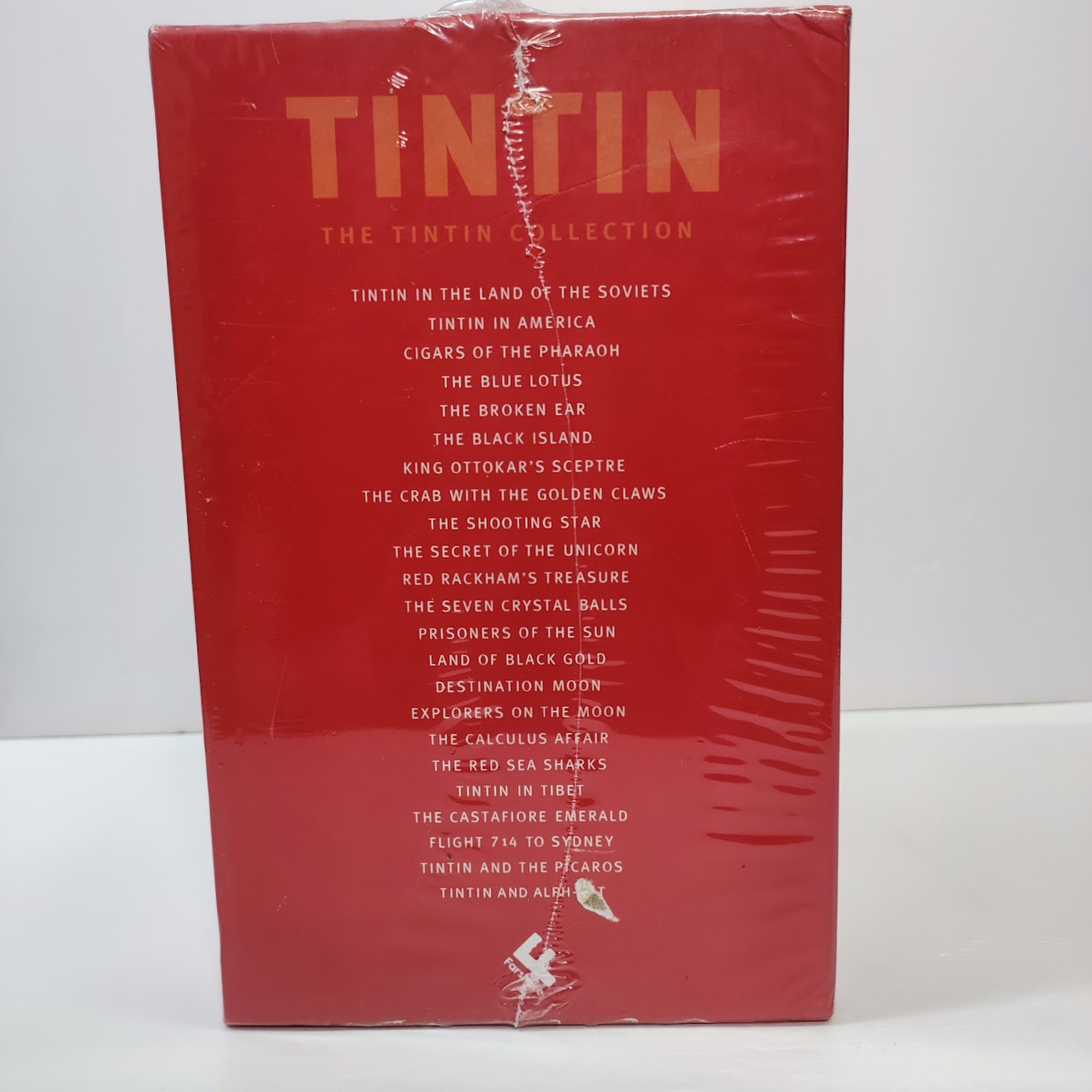 Tintin Collection The Adventures of Tintin 1-8全套 精裝  丁丁歷險記 套裝  收藏版   B199