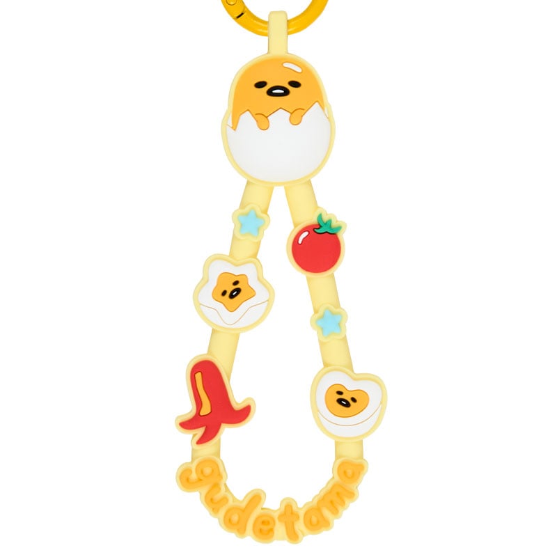 現貨｜Sanrio Gudetama 蛋黃哥 日版 橡膠繩 鎖匙扣 (82910-2)