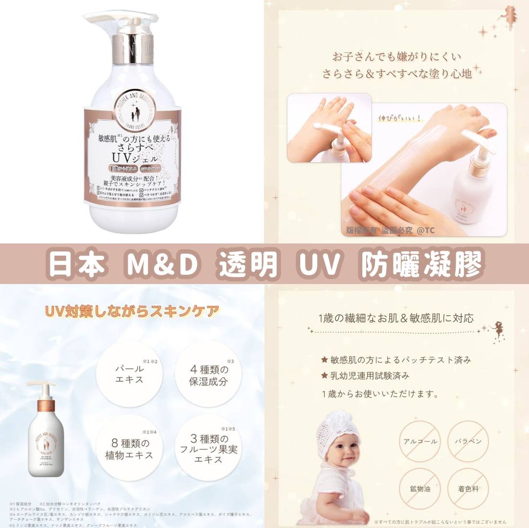 Mother & Daughter 透明 UV 防曬凝膠 200g - 01260375