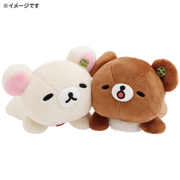 RK 鬆弛熊 3小熊 十年 公仔白