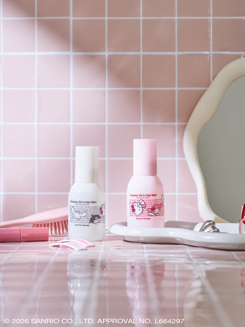 🎀【預訂】Sanrio Self Care Oil in Hair Mist 100ml P