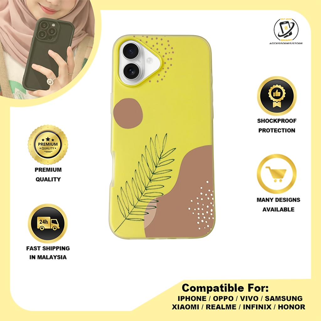 JELLY CASE PHONE FOR IPHONE - DESIGN FLOWER X