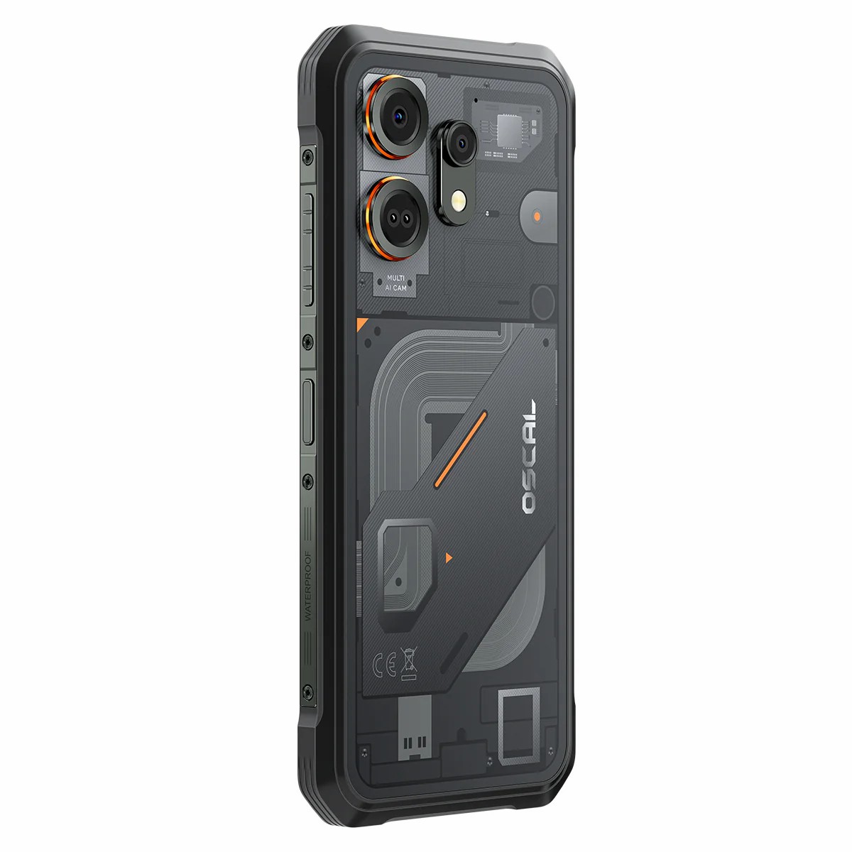 Oscal Marine 3 | 8GB/128GB/256GB 6.56" 90Hz 5000mAh 夜視 AI工具 三防手機 Rugged Phone