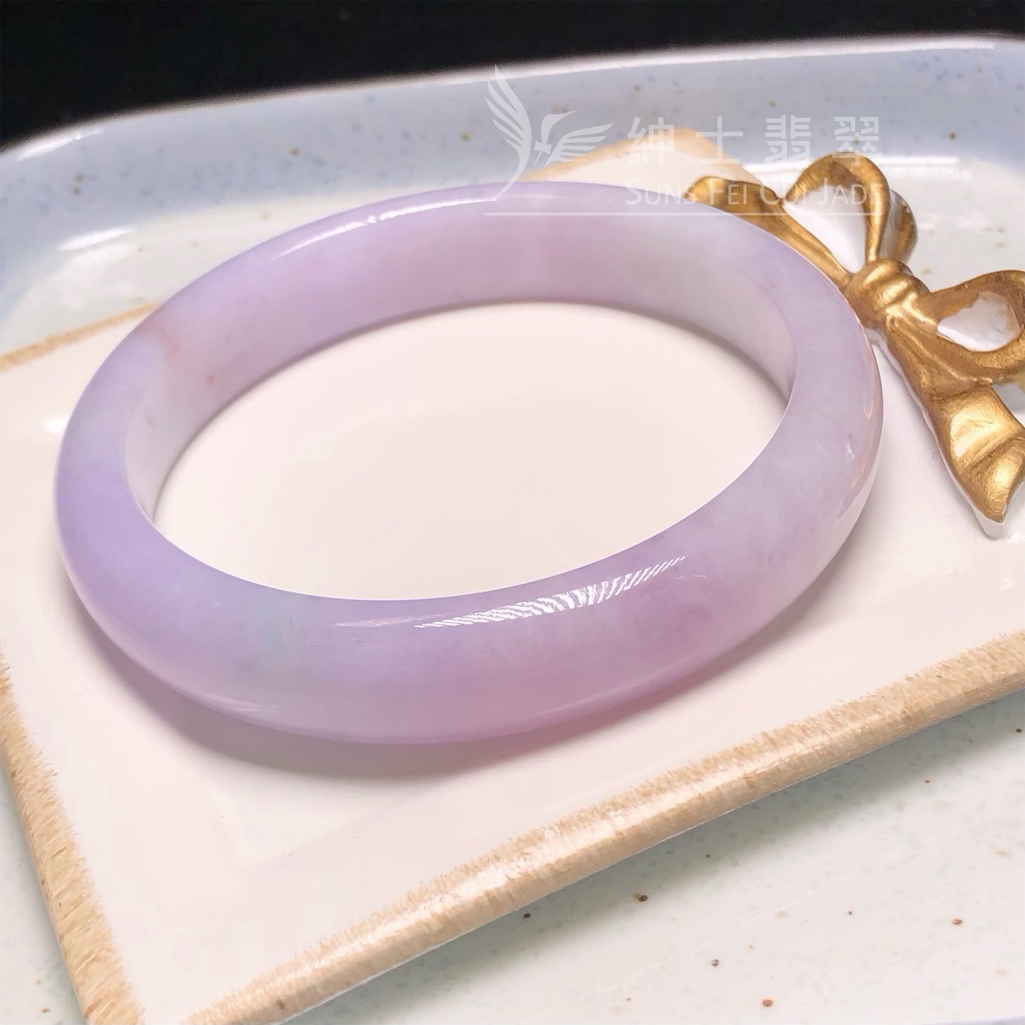 木那紫翡翠福鐲58.8mm YM00177