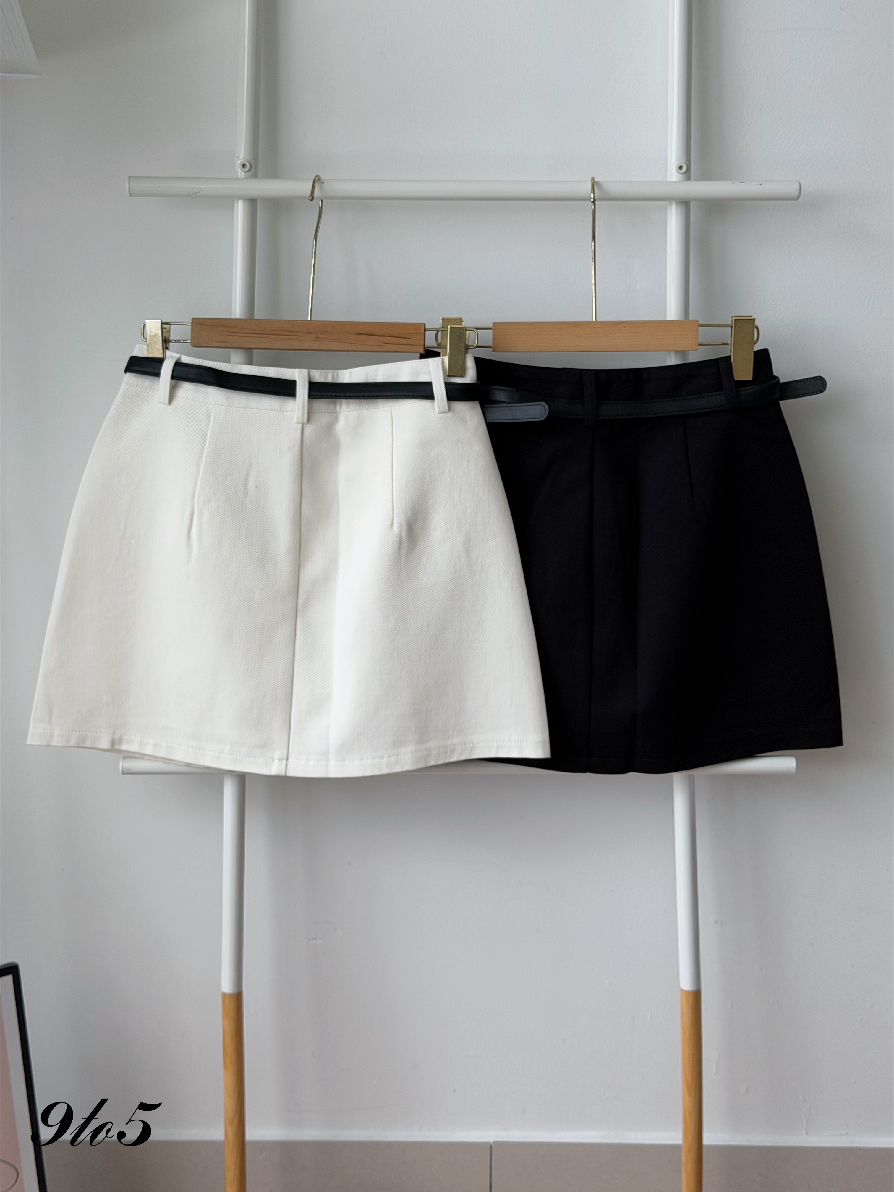 S2049 A Line Denim Skirt - 3 colors