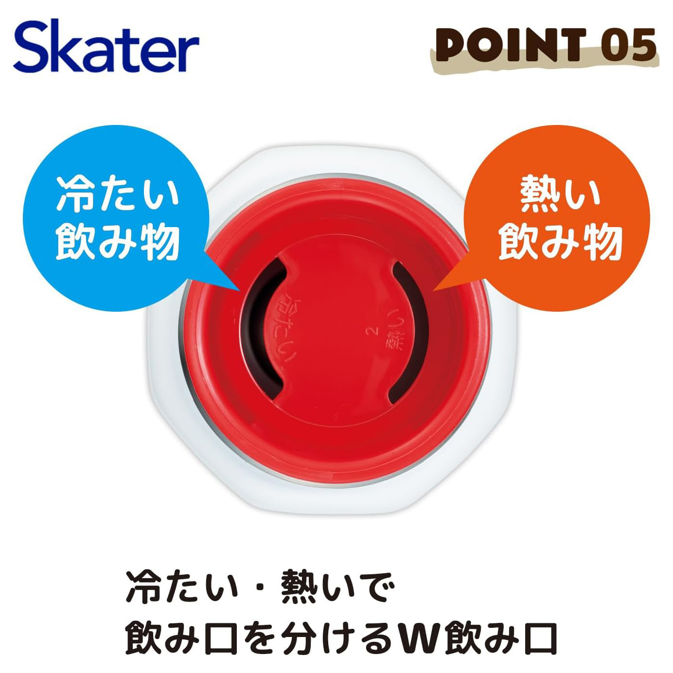 現貨｜Sanrio Hello Kitty 日版 Skater 八角形 不銹鋼膽 保溫杯 500ml (651809)