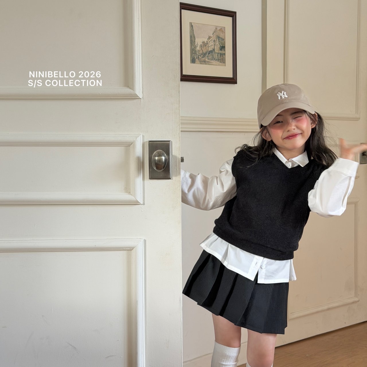 Ninibello | Skirt ( Grey /BlackM100-110)