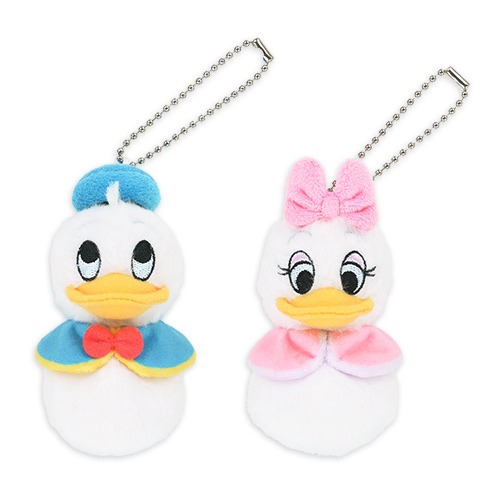 [訂購] [東京迪士尼] 🦆 Donald Duck 與 Daisy Duck 毛公仔掛飾兩件套 ｜ 10月15日日本發售 {TF260926}