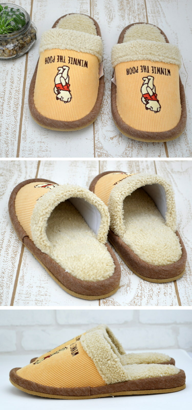 [現貨] [日本直送] POOH ｜ 家居鞋 | 22-24cm 毛毛拖鞋 {TF2312008}