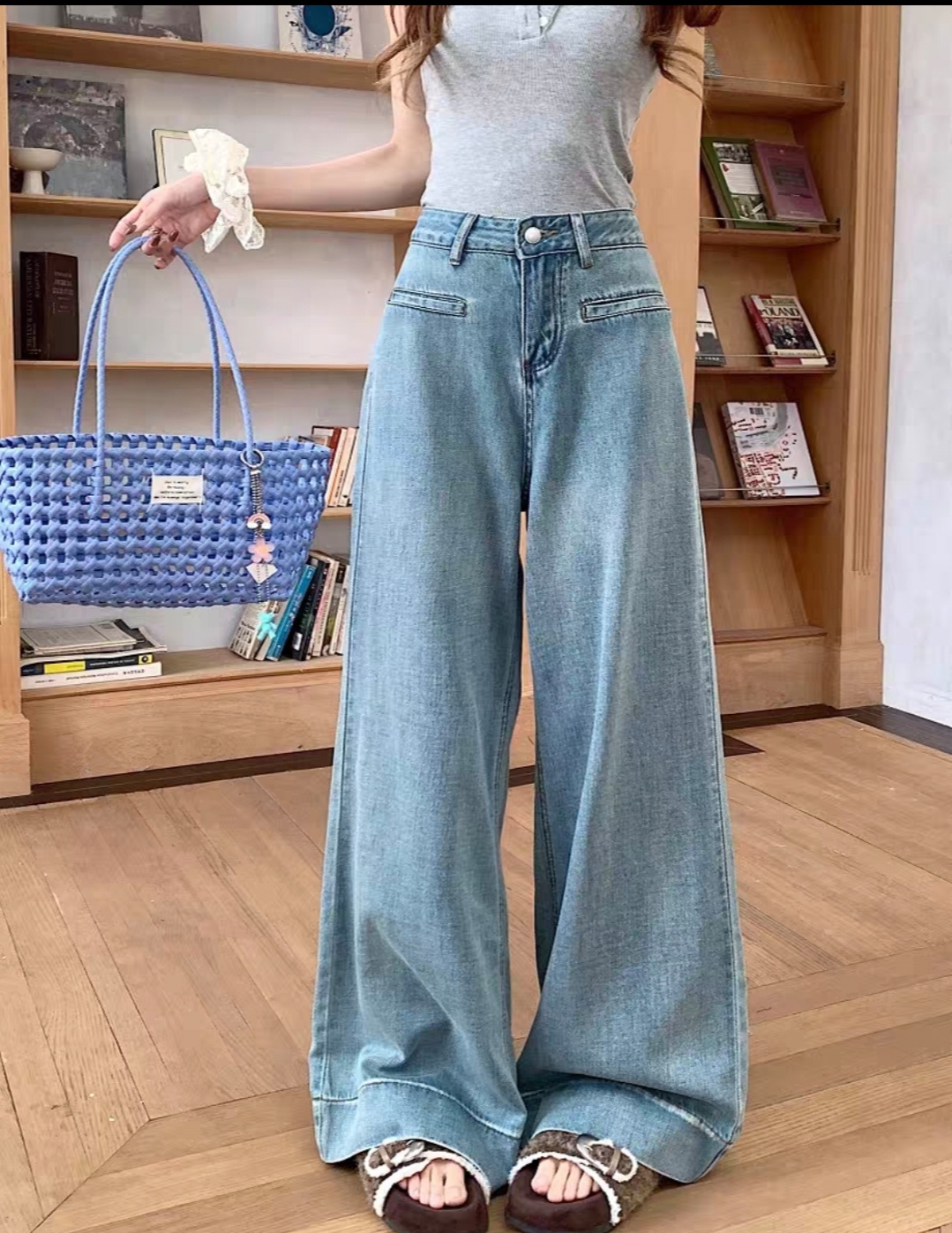 PT232垂感阔腿长裤