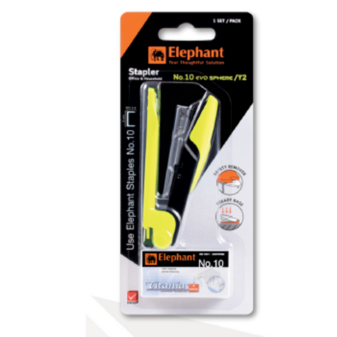 Elephant Stapler 20 Sheets No.10 Evo Sphere