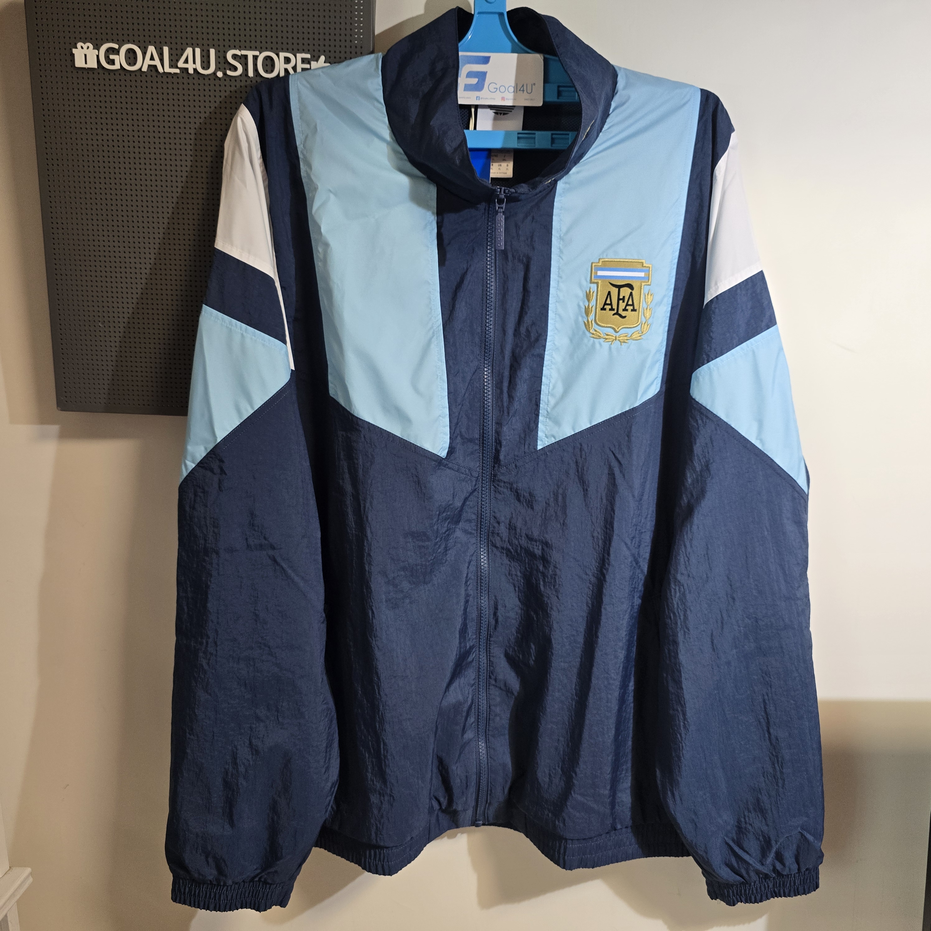 Adidas Argentina 阿根廷經典 EQT 足球文化運動外套 KG2287