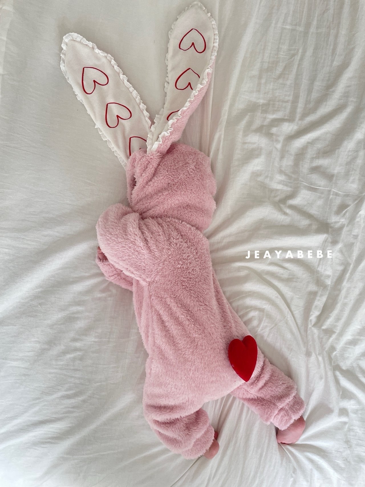Jeayabebe | Rabbit suit Pink