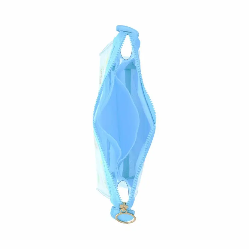 現貨🌸日本直送 |Chiikawa日版化妝袋/收納袋/多用途小袋（藍）