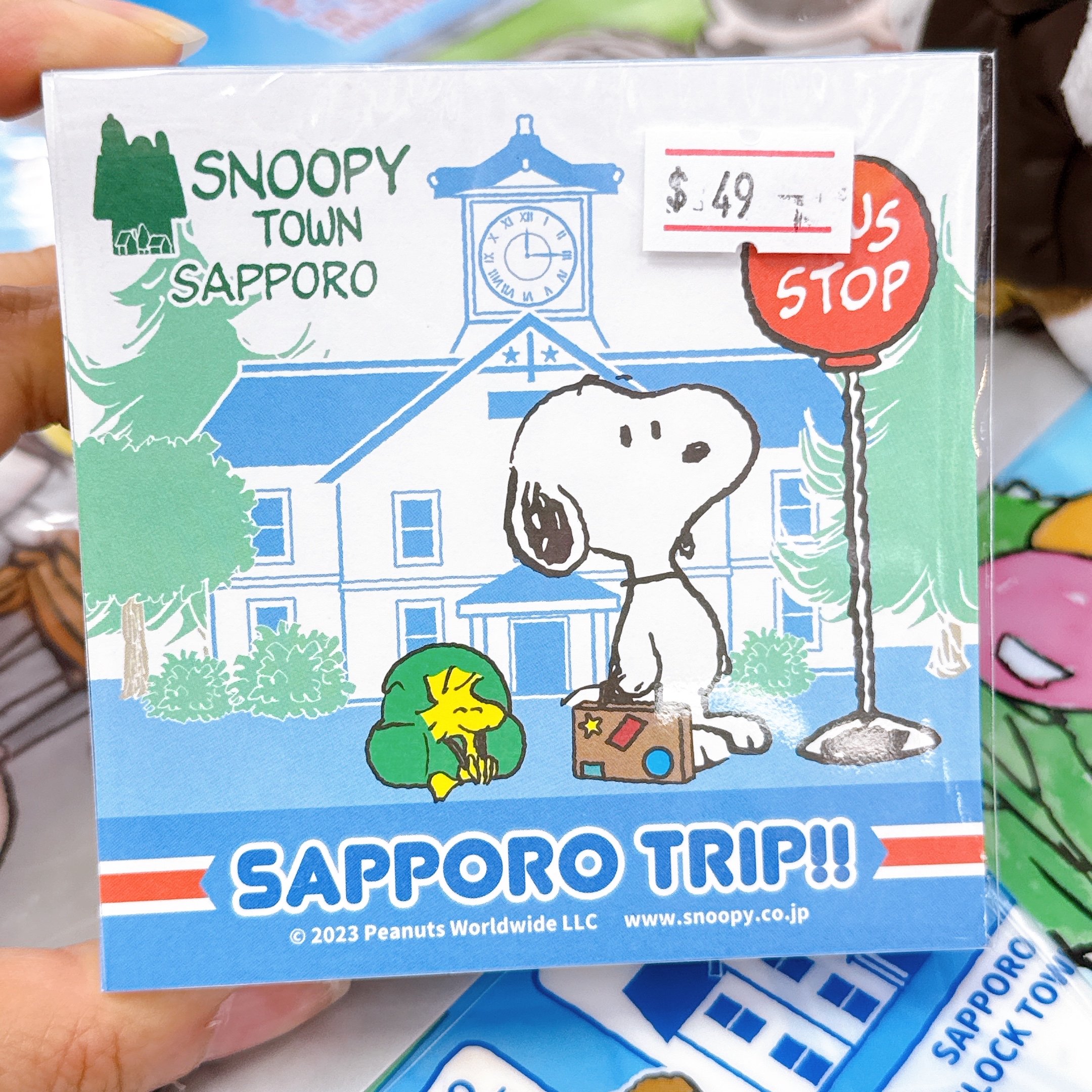 日本北海道限定Snoopy Sapporo trip商品