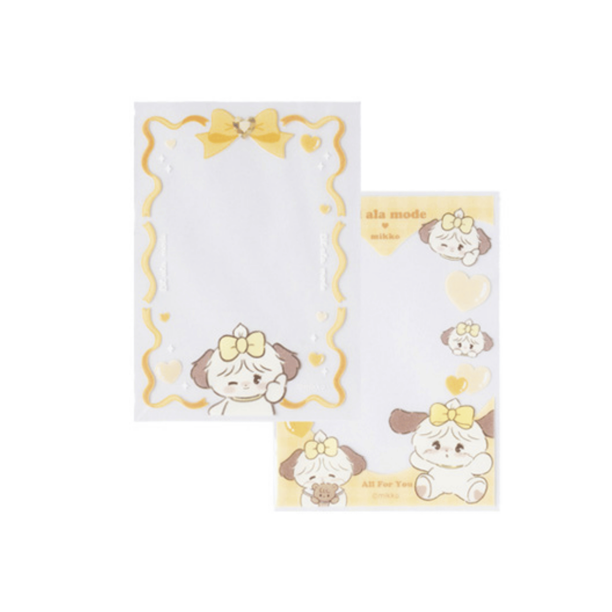  🎀【預訂】 Lil ala mode 迷你照片的透明卡套 - Souffle 