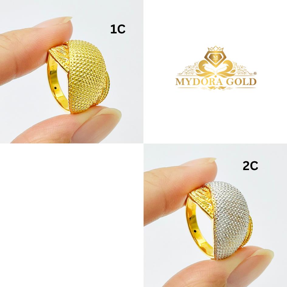MYDORA Cincin Siciliaa Cross (5G) l EMAS 916/22K
