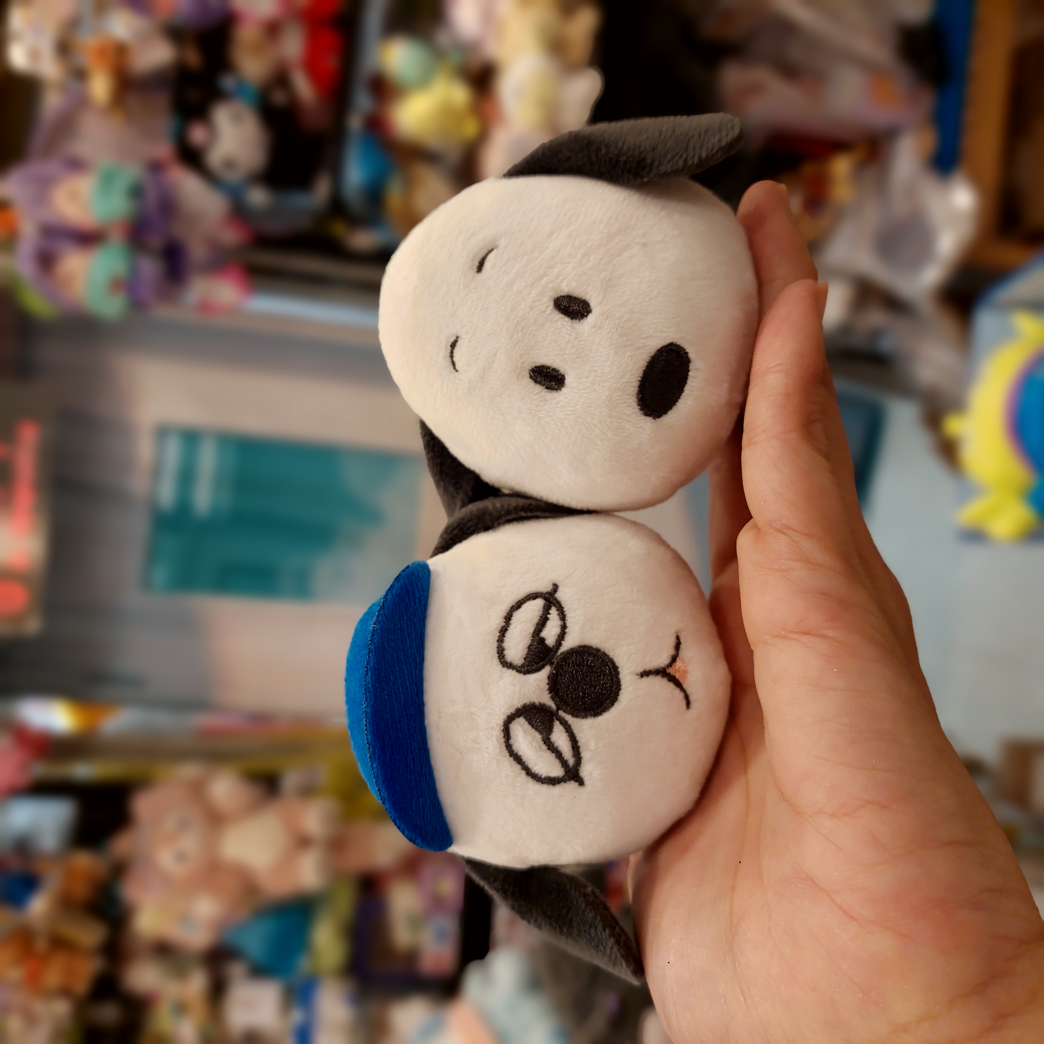 台灣限定 Peanuts Snoopy × Olaf 不倒翁 立蛋 