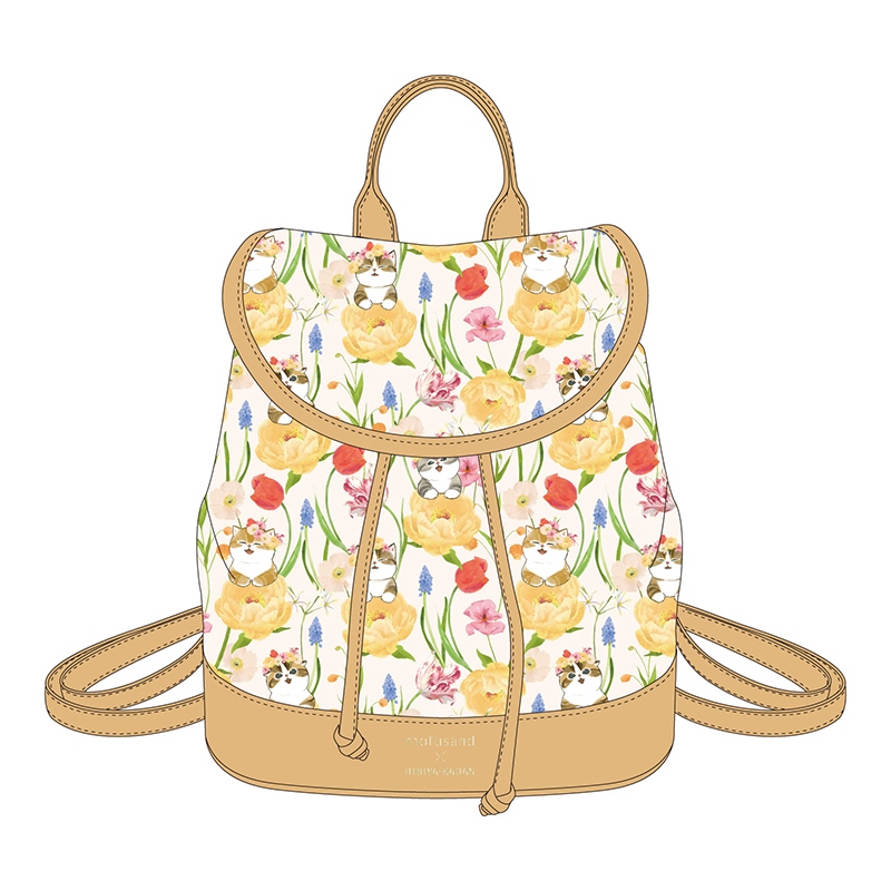 🌸 【預訂】mofusand×日比谷花壇 新品-背囊