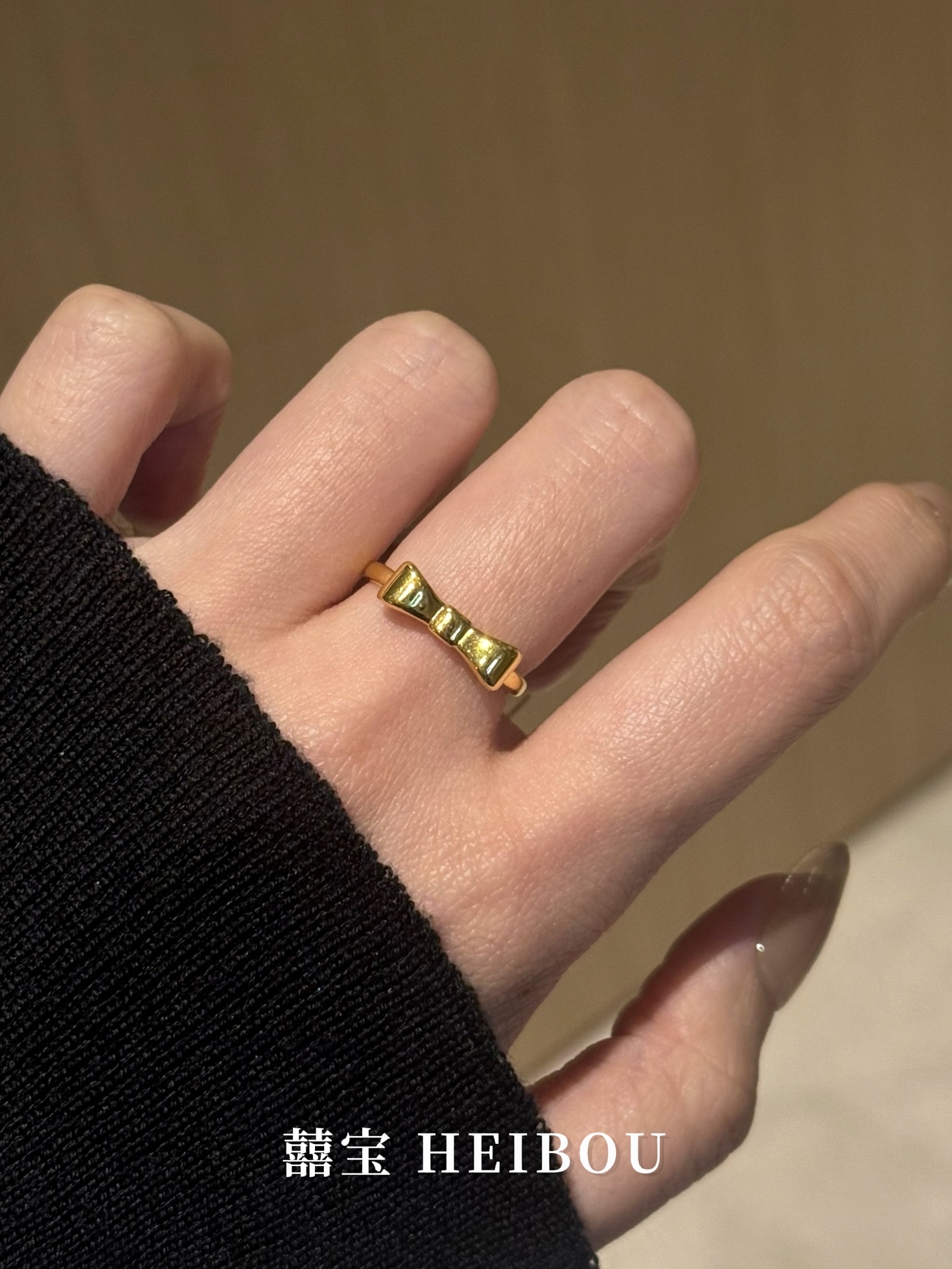 【无氢5D】蝴蝶结戒指