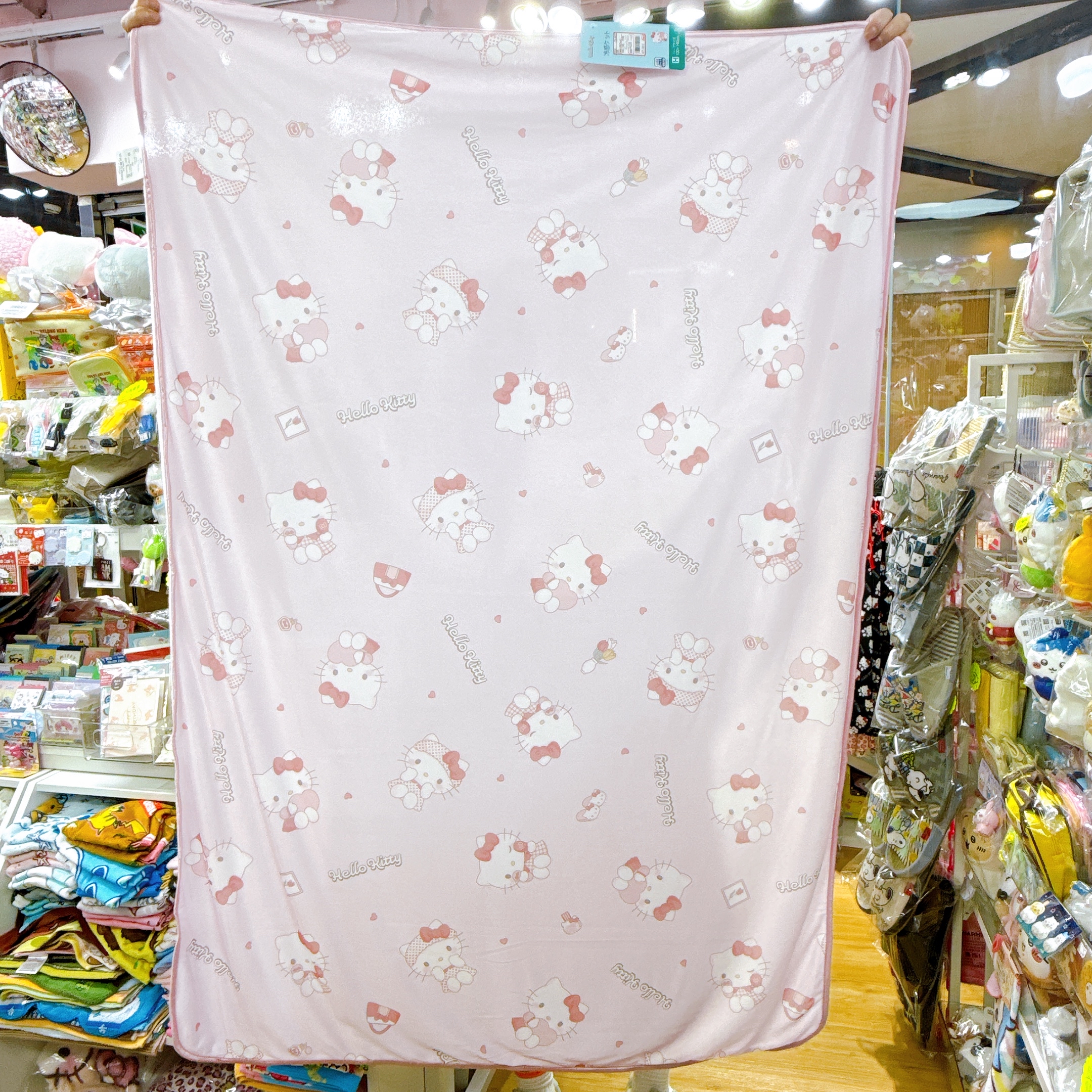 日本直送本店獨家發售Kitty鬆弛熊monchhichi 冷感被 有不同尺寸