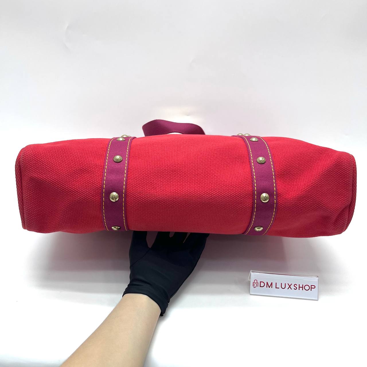 LV Red Antigua Cabas GM