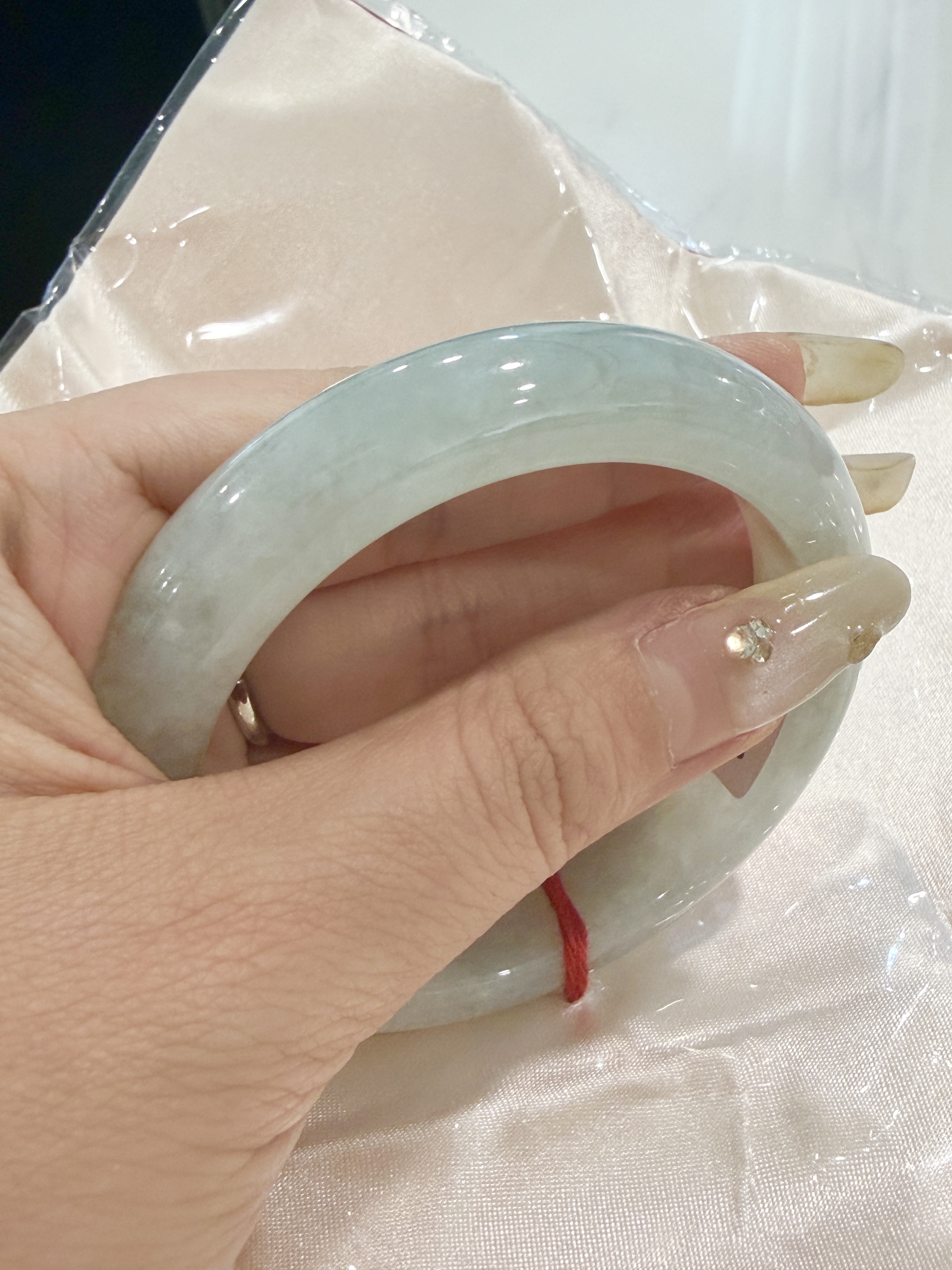 54.5圈口翡翠手镯