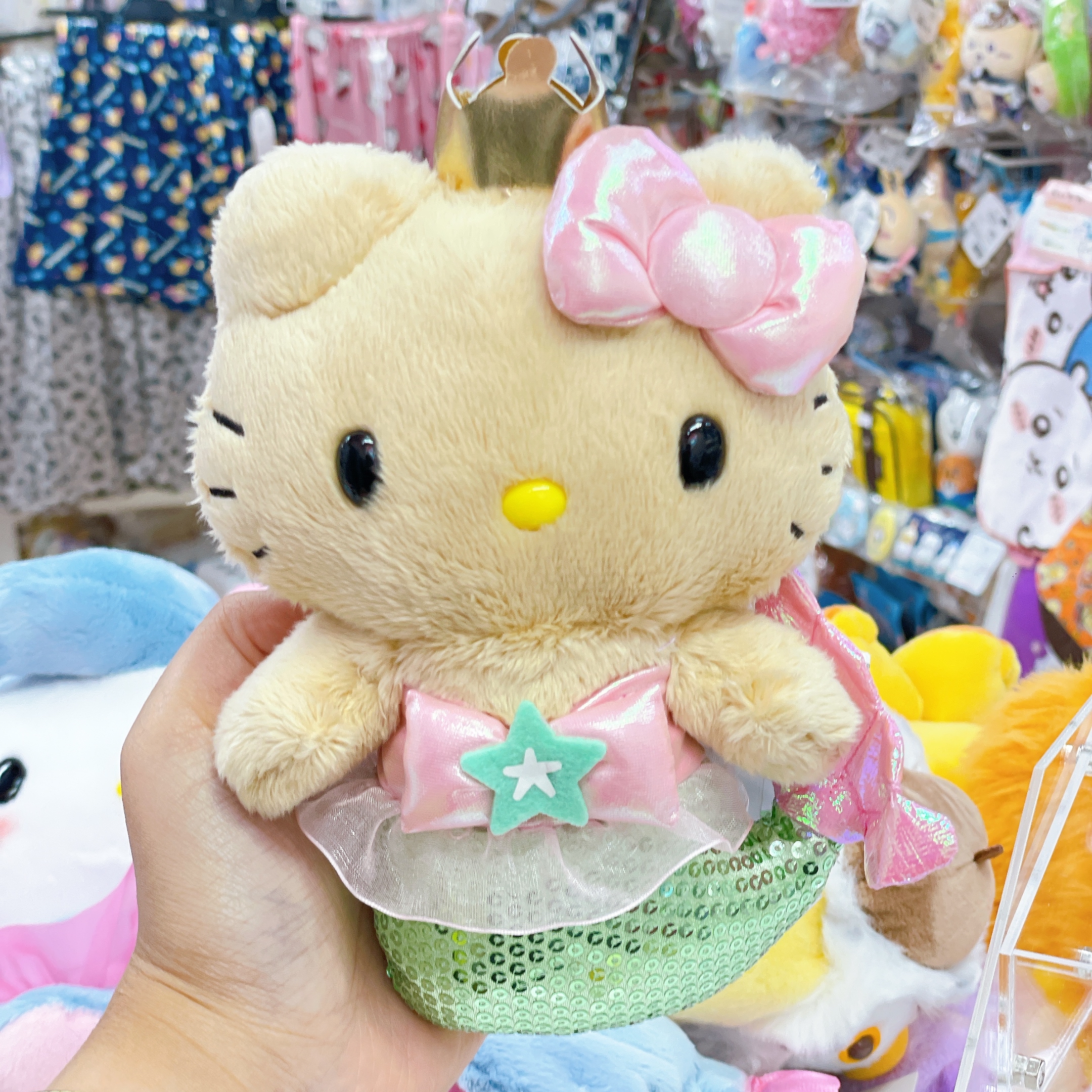 原裝行貨Sanrio夏天美人魚系列Kitty布甸狗公仔/掛飾
