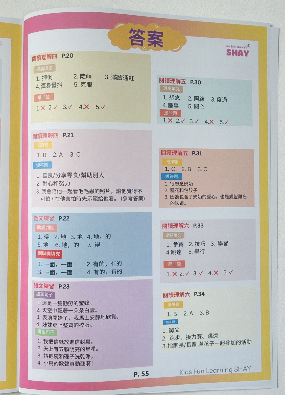 中文寫作魔法書 (小一至小二)