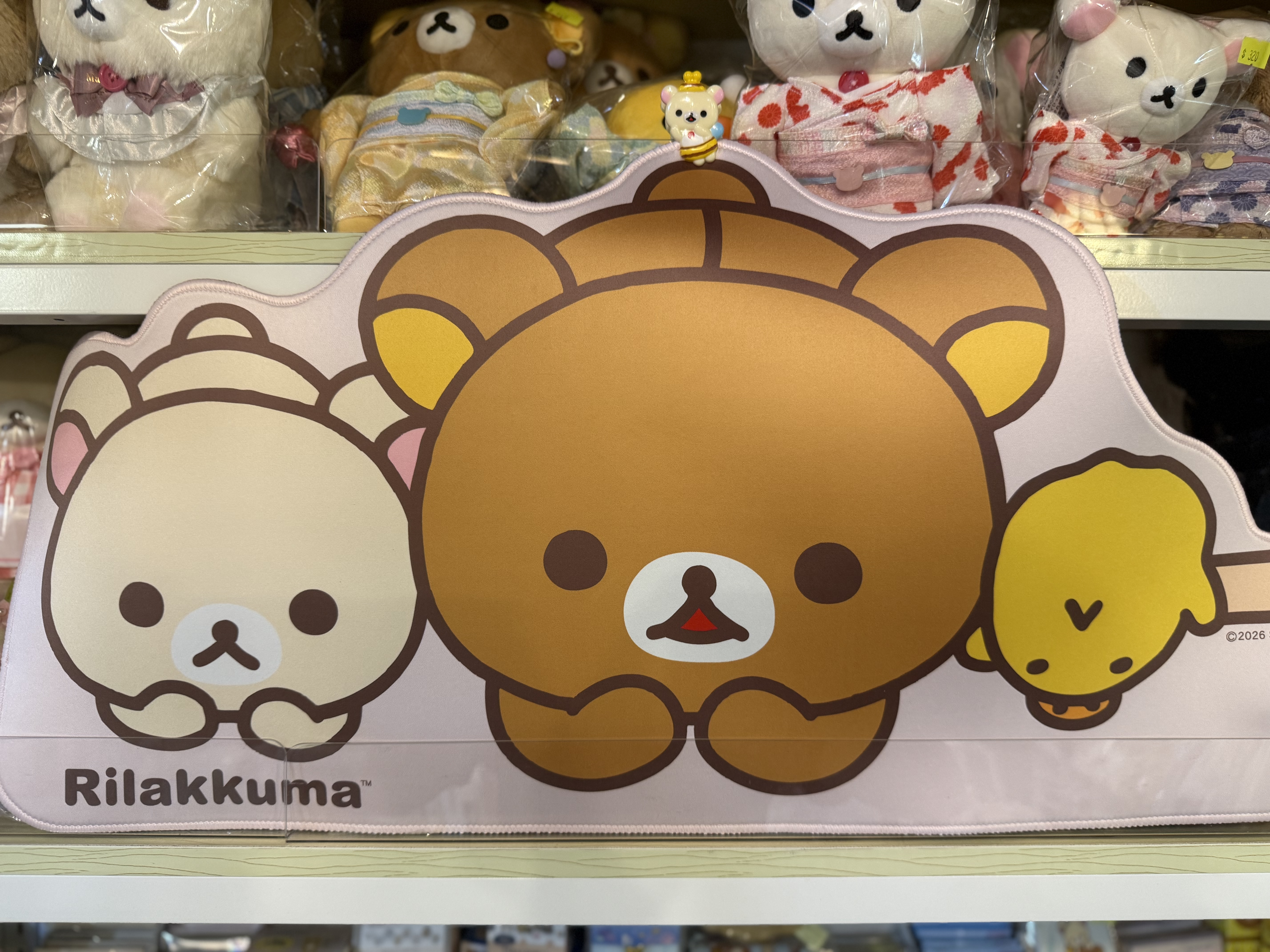 《現貨》全新韓國限定 Rilakkuma 電腦枱墊