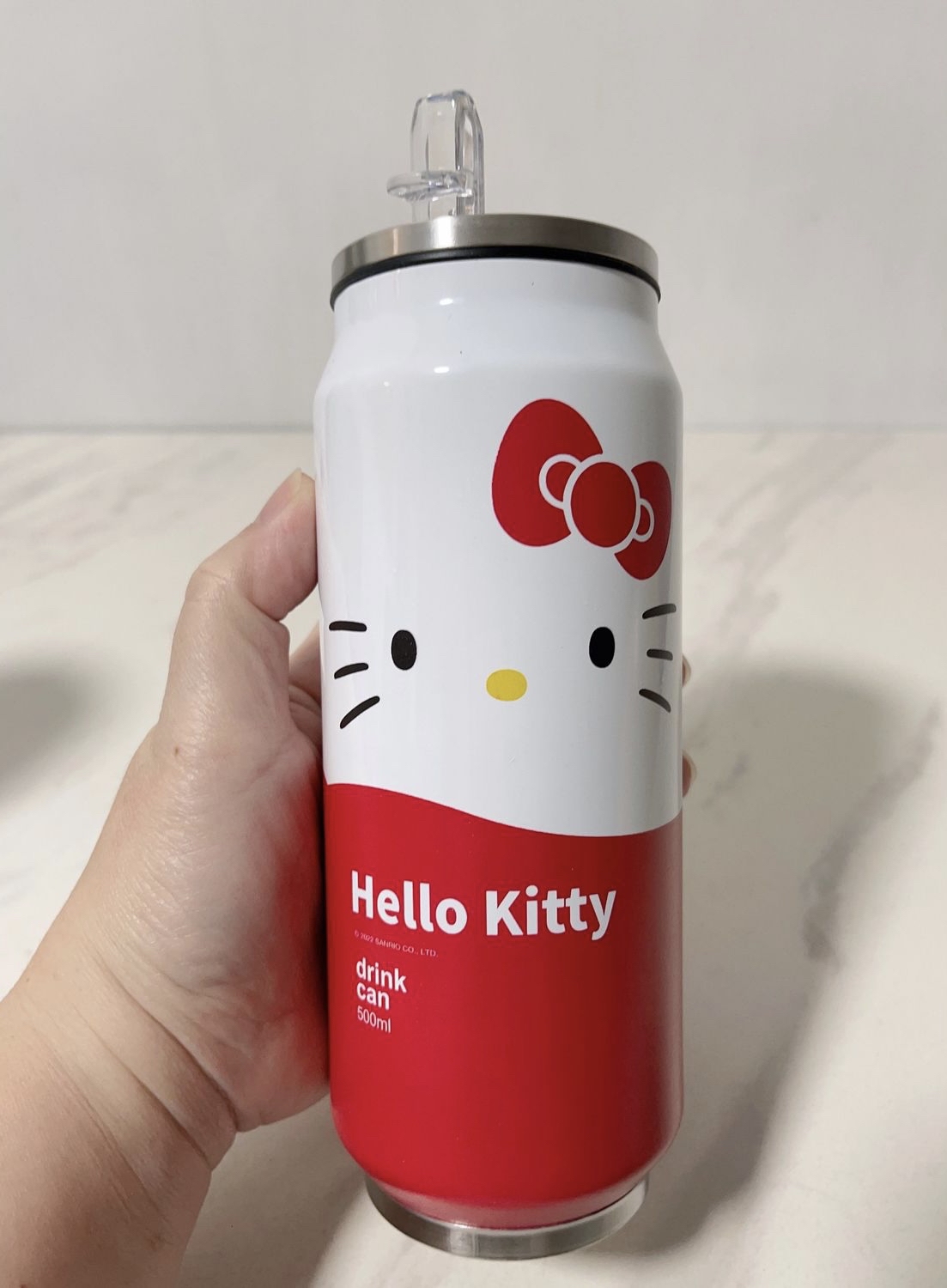 🇹🇼台灣直送🇹🇼Sanrio 易拉罐造型 500ml 保溫保冷瓶