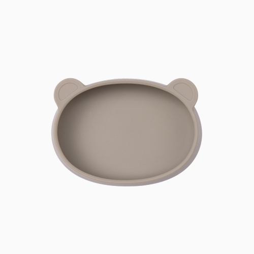 MODU'I 鉑金矽膠小熊餐盤 ( 連蓋 )