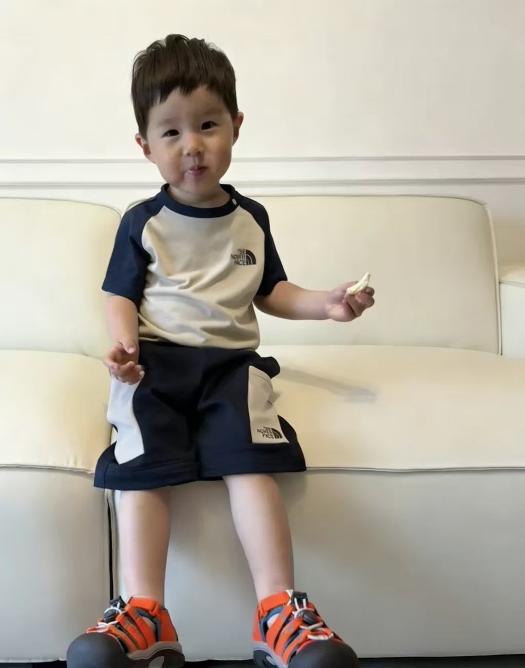 0674 TNF 拼接系列套裝 