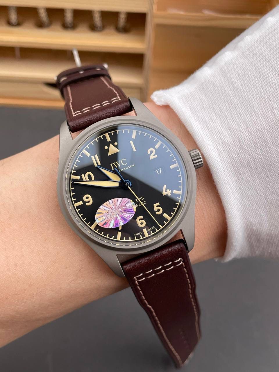 IWC 马克十八 钛壳/40mm/9015机✔️