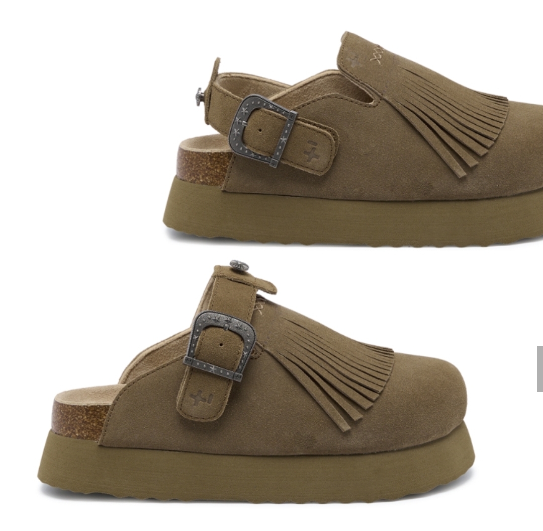 OTZ Topi Fringe Clog 🤎