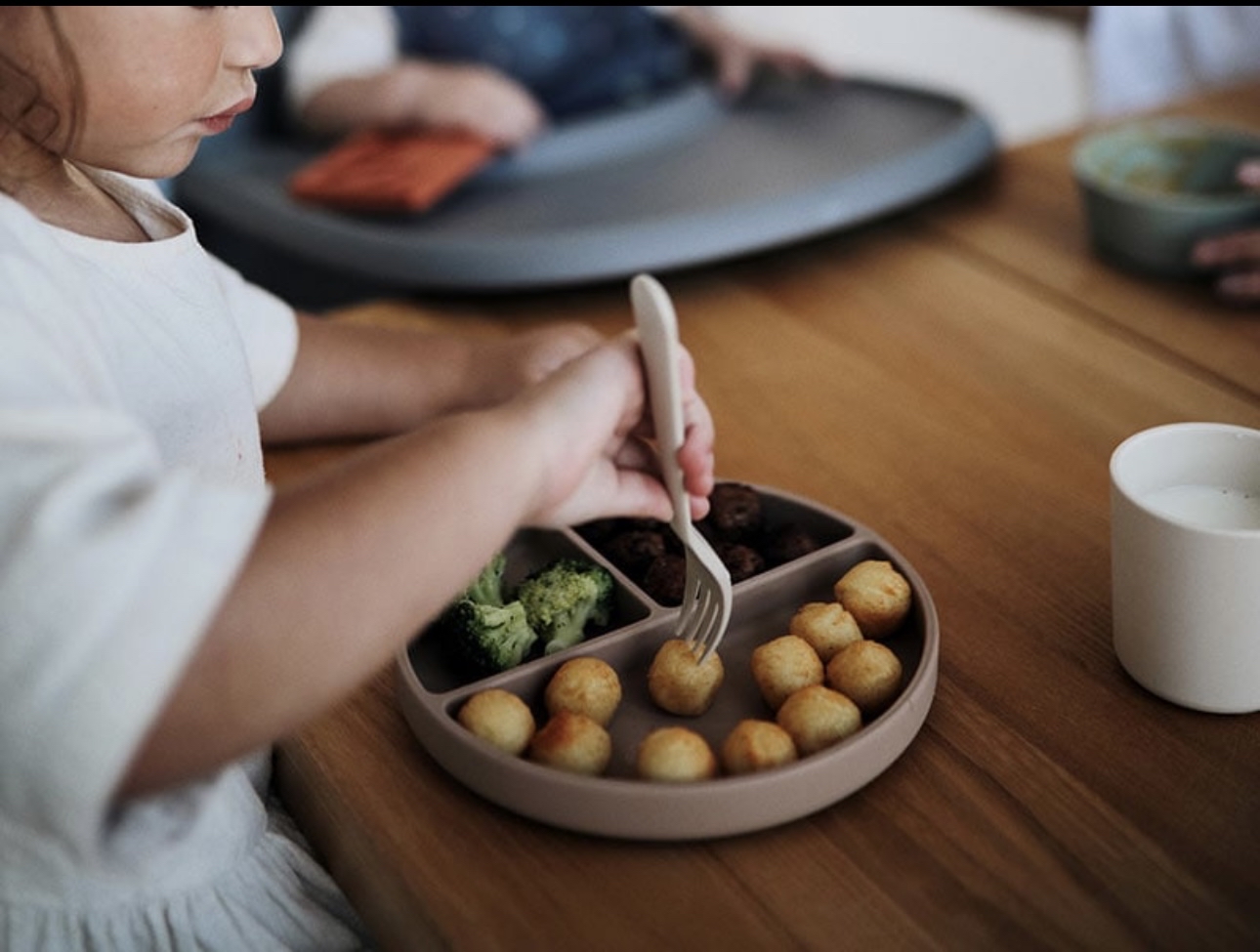 Silicone Plate - Cloudy Mauve