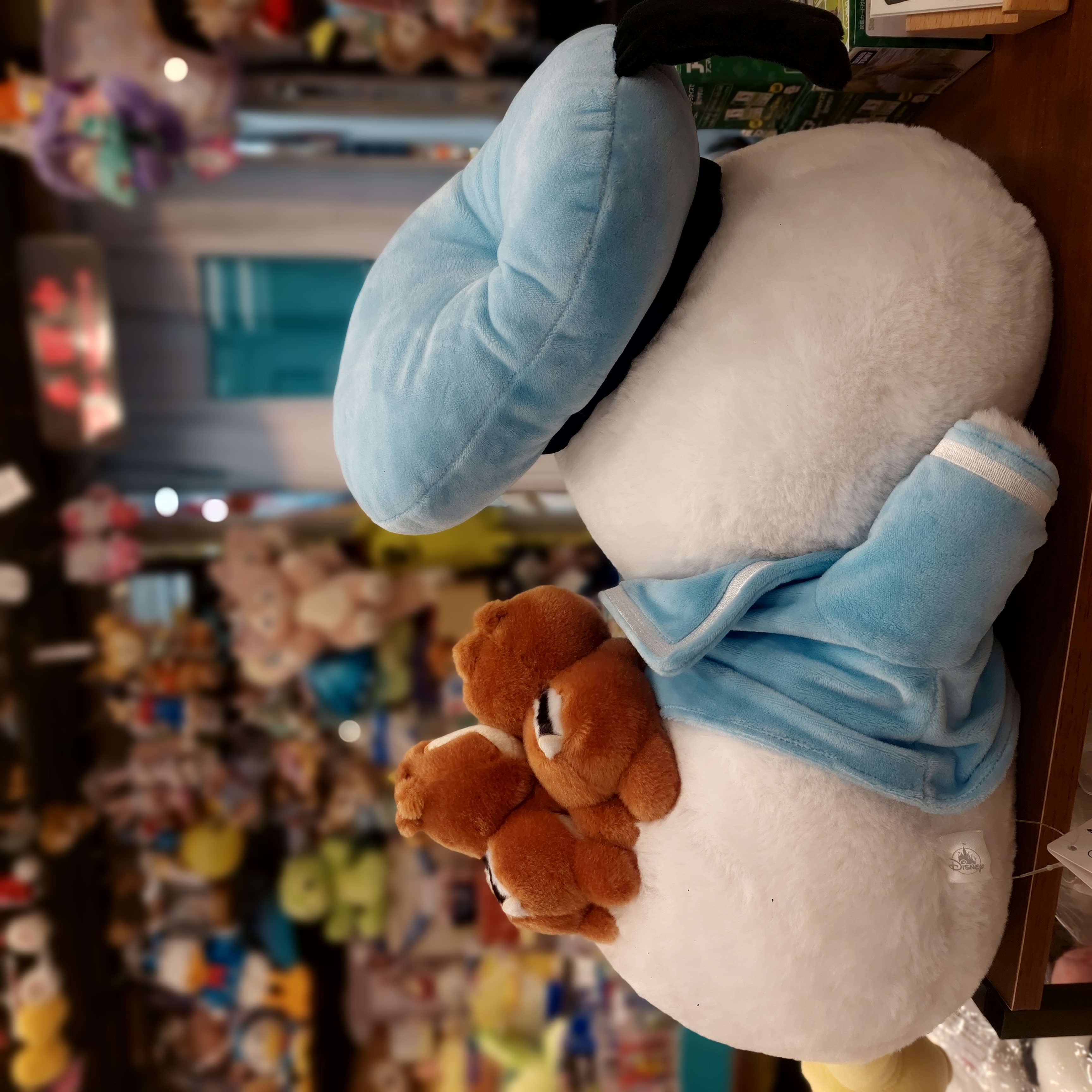 原裝日本 Disney Donald Birthday  L Donald Duck plush  唐老鴨 大公仔 33cm 長原裝日本 Disney Donald Birthday  L Donald Duck plush  唐老鴨 大公仔 33cm 長