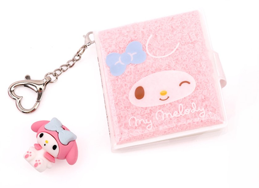  【預訂】韓國直送 Sanrio 迷你筆記本鑰匙圈 