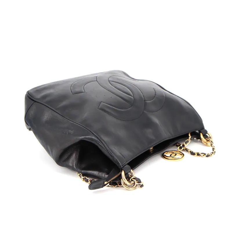 Chanel Coco Mark Lambskin Chain Bag