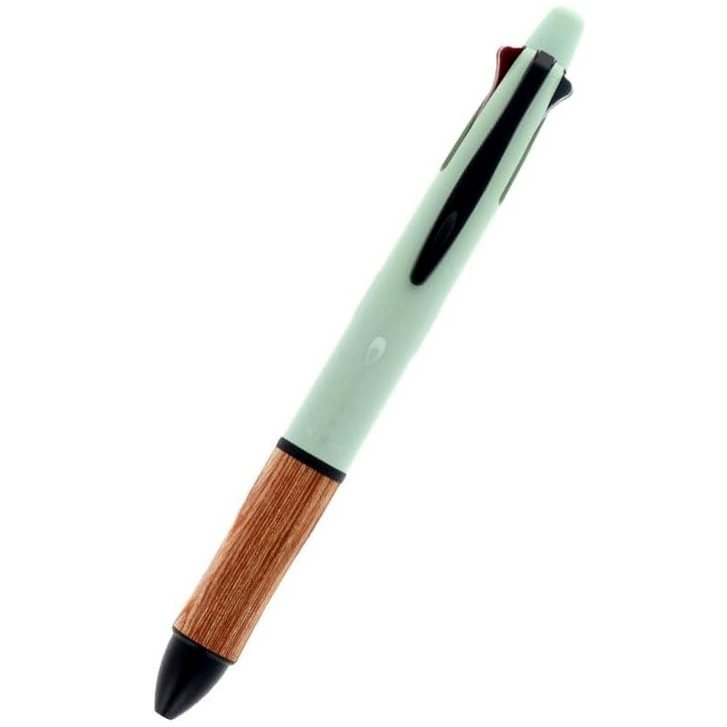 現貨｜Snoopy Pilot 4+1 Wood 日本製 多功能 5用筆 0.5mm 4色原子筆 + 0.5mm 鉛芯筆 (S4659384)