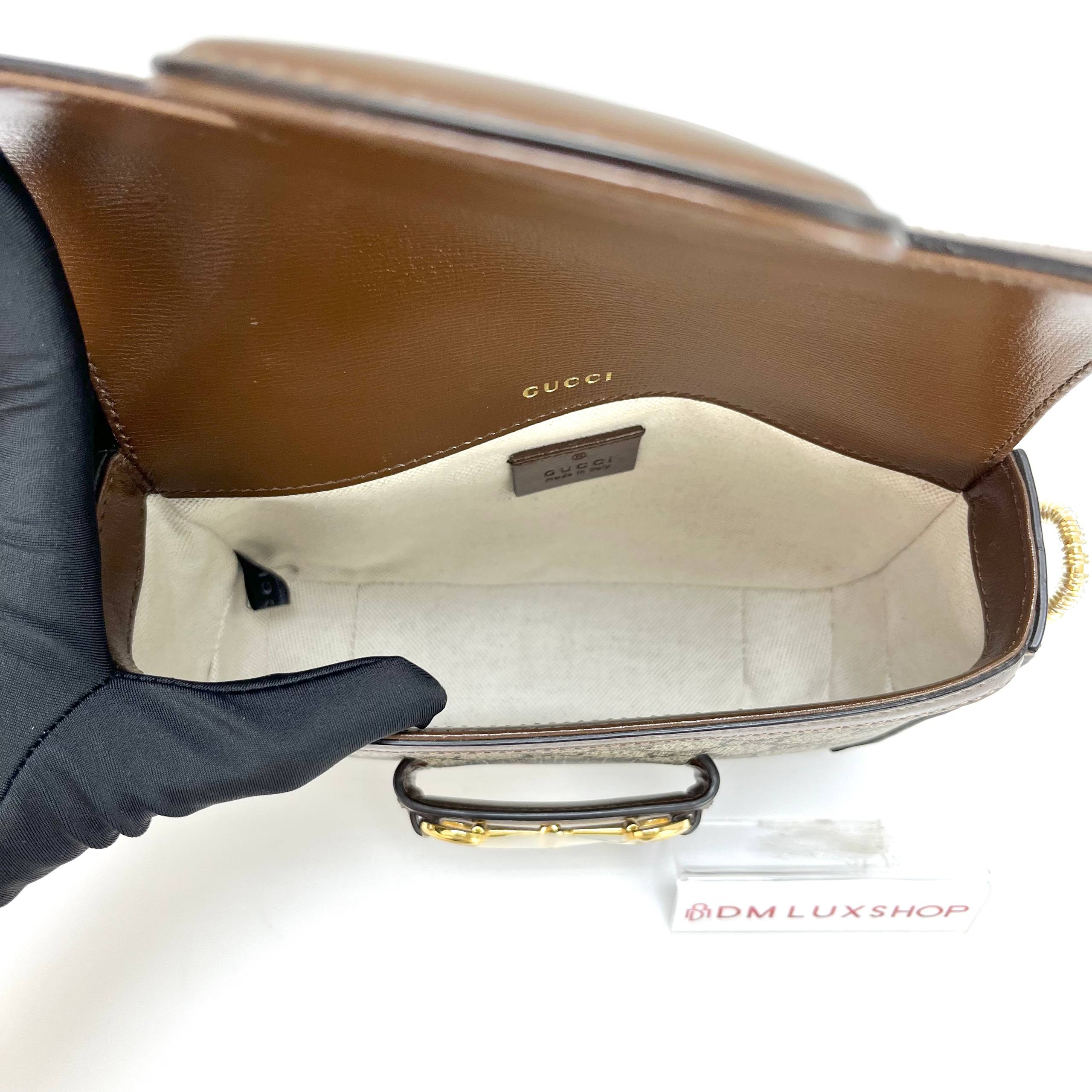 Gucci Horsebit 1955 Shoulder Bag GHW
